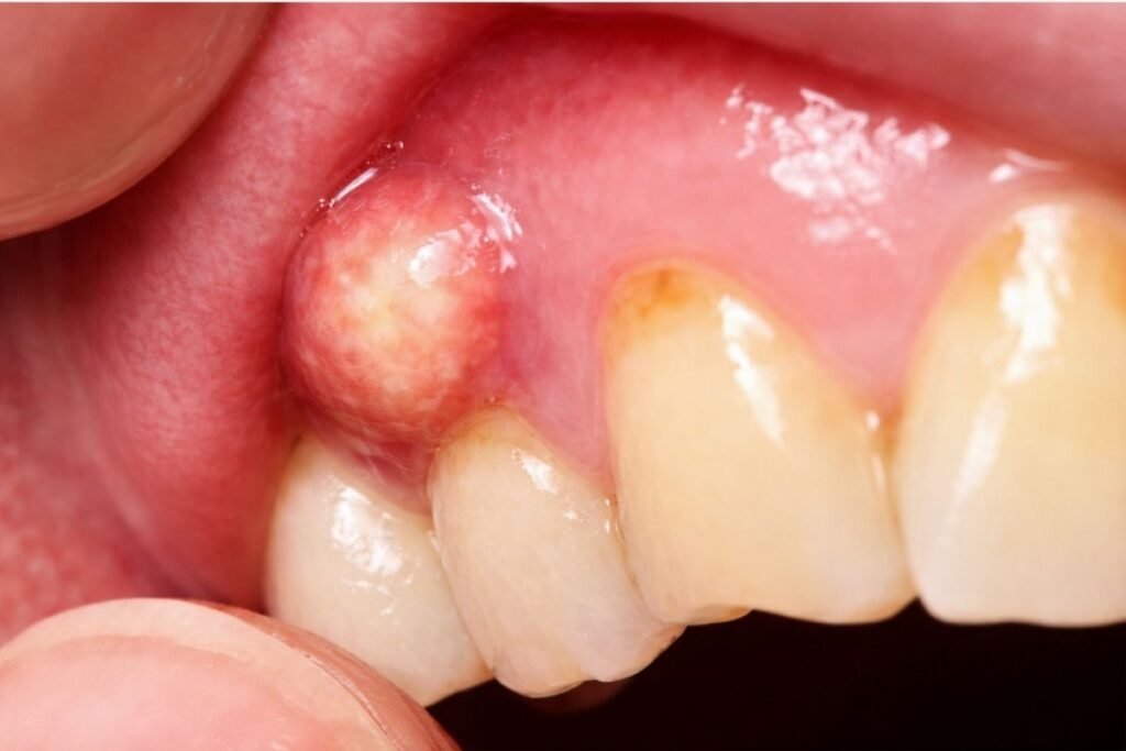 photo abces dentaire dangereux