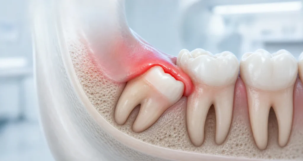 Dent de sagesse qui pousse : douleur insupportable ?