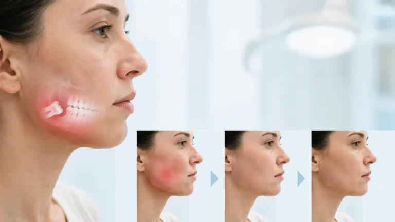 Gonflement dent de sagesse durée : est-ce normal après une extraction ?
