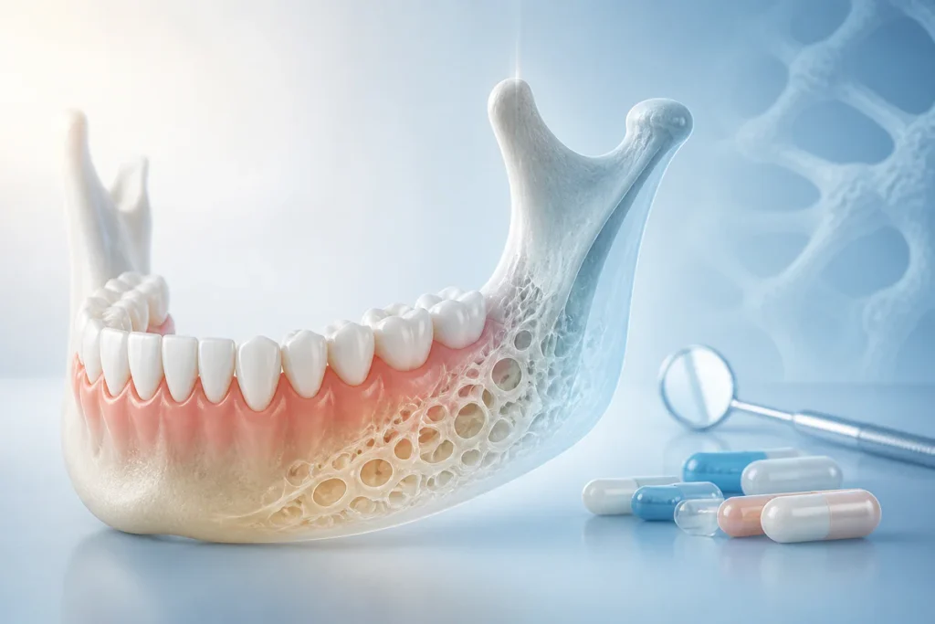 Le traitement de l’ostéoporose menace-t-il vraiment les dents ?