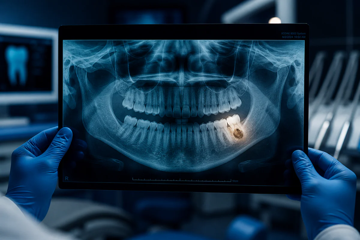 Kyste mâchoire inférieure peut-il révéler une lésion sérieuse ?